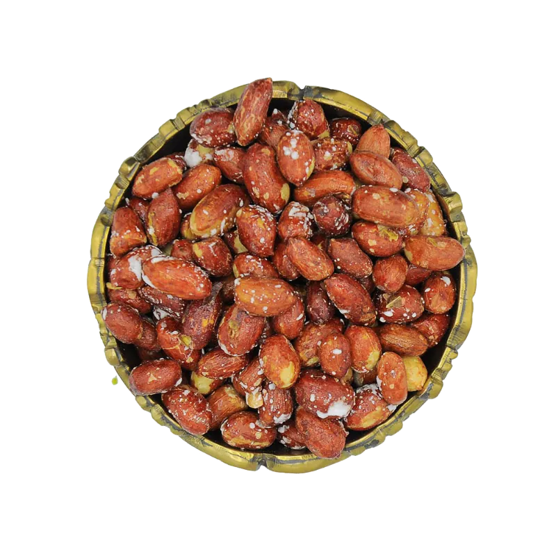 مغز بادام زمینی ریز شور
